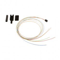 Kit Breakout de 6 fibras, para convertir fibra (Loose Tube) de 250 a 9