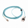 Jumper de Fibra Óptica Multimodo 50/125 XGLO OM3, LC-SC Duplex, OFNR,