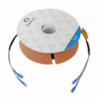 Carrete de Fibra Óptica Monomodo con conectores SC-SC Duplex, Reforzad