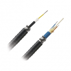 Cable de Fibra Óptica de 12 hilos, Multimodo OM4 50/125 Optimizada, In