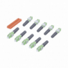 Conector Mecánico Monomodo SC/APC Pre-pulido 3mm (Bolsa con 10 PIEZAS)