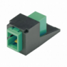Módulo Acoplador SC/APC Simplex, para Fibra Óptica Monomodo OS1/OS2, T