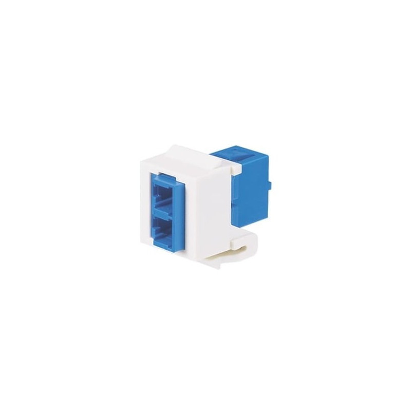 Módulo Acoplador LC Duplex, para Fibra Óptica Monomodo OS1/OS2, Tipo K
