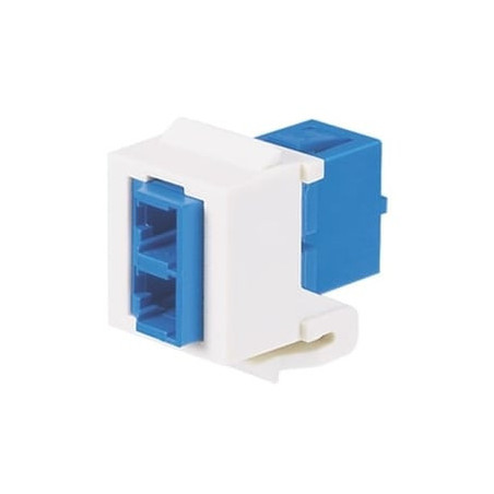 Módulo Acoplador LC Duplex, para Fibra Óptica Monomodo OS1/OS2, Tipo K