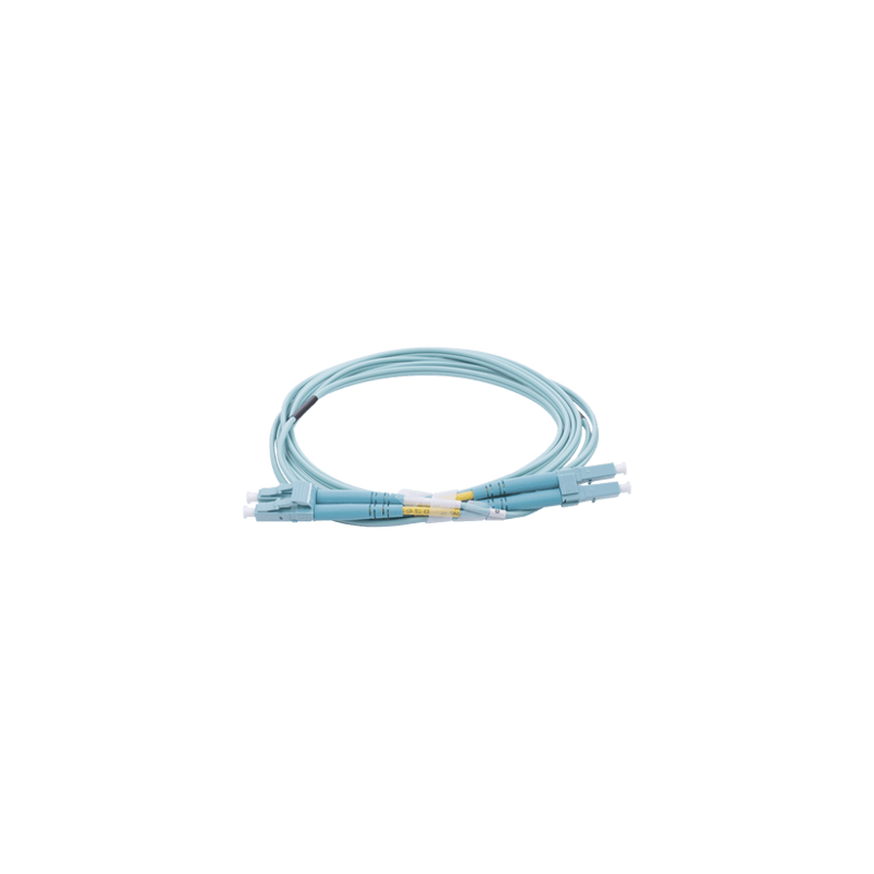 Jumper de Fibra Óptica Multimodo OM4 50/125 LC-LC OFNR (Riser), 2.0 mm