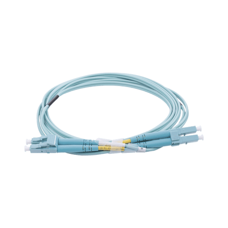 Jumper de Fibra Óptica Multimodo OM4 50/125 LC-LC OFNR (Riser), 2.0 mm