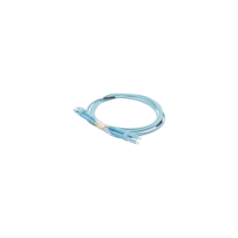 Jumper de Fibra Óptica Multimodo OM3 50/125 LC-LC OFNR (Riser), 2.0 mm