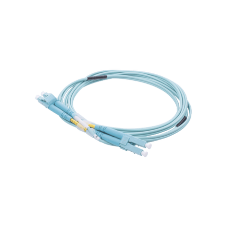 Jumper de Fibra Óptica Multimodo OM3 50/125 LC-LC OFNR (Riser), 2.0 mm