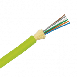 Cable de Fibra Óptica de 6 hilos, Multimodo OM5 50/125 Optimizada, Int