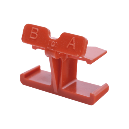 Clip para hacer dúplex 2 conectores LC simplex multimodo o monomodo
