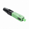 Conector Mecánico de Instalación en Campo, Monomodo SC/APC, Pre-pulido