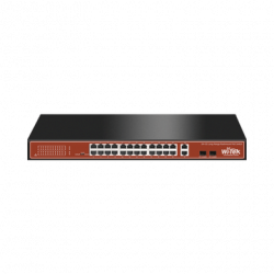 Switch PoE (802.3af/at/bt) / No administrable de largo alcance / Hasta