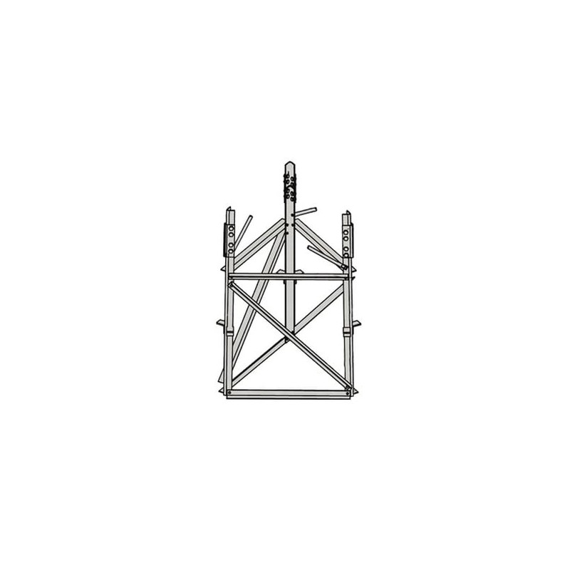 Base para Sección 5 de torre Autosoportada RSL.
