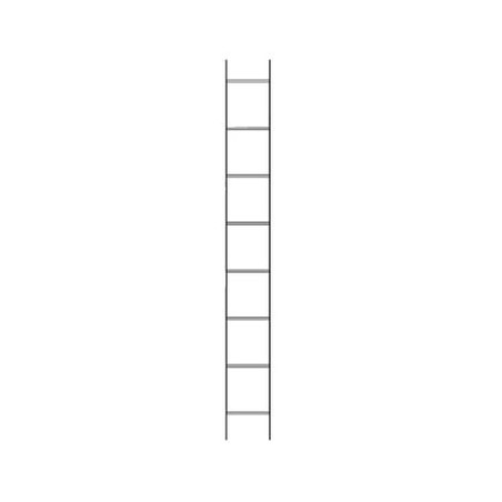 Escalerilla de Ascenso de 6 Metros (20 Pies) para Torres Tubulares SSV