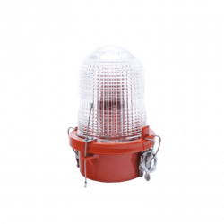 Lámpara de Obstrucción Roja Tipo L-810, LED de baja intensidad, (12 -