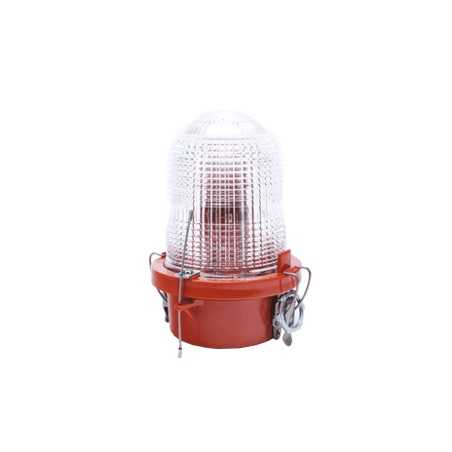 Lámpara de Obstrucción Roja Tipo L-810, LED de baja intensidad, (12 -
