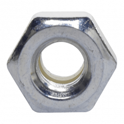 Tuerca Inoxidable de Seguridad, Diámetro de 1/4.