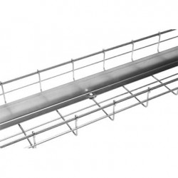 Separador de 116mm x 3 mts. de largo, con acabado Electro Zinc