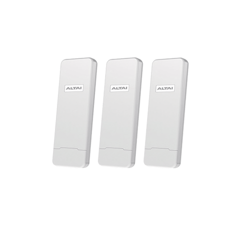 Paquete de 3 Puntos de Acceso C1N Super Wi-Fi, PTP y PTMP en 2.4 GHz ,