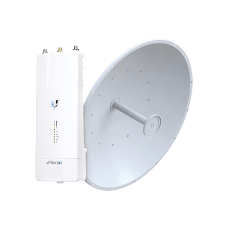 Airfiber Kit AF5X-HD con Antena Fiber 34 dBi Slant-45