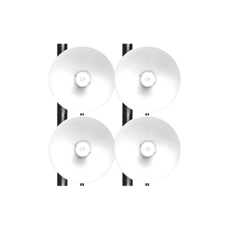 Kit de 4 radios FORCE4625 de alto Desempeño / Wi-Fi 6E / Hasta 1 Gbps