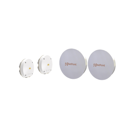 Kit de 2 radios B11 con 2 antenas NP11, En frecuencia de 11 GHz,  incl