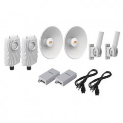 Kit de 2 radios B5X con kit de antenas de (25 dBi), rango de frecuenci