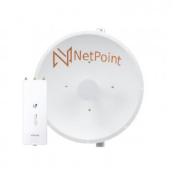 Kit de radio AF5XHD con antena NP1-GEN2 / 30 dBi / 4.9-6.2 GHz / Inclu