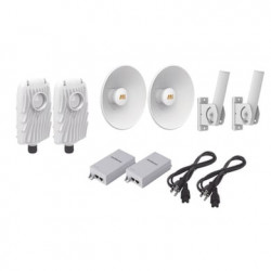 Kit de 2 radios B5X con kit de antenas (20dBi), rango de frecuencia ex