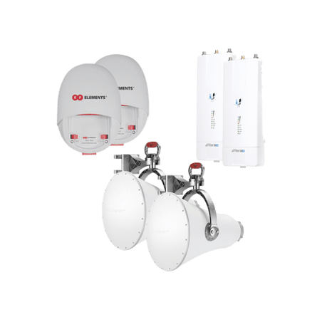 Enlace completo para Backhaul en 5 GHz hasta 1 Gbps con radios AF5XHD