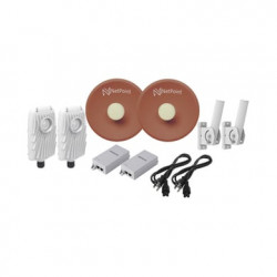 Kit de 2 radios B5X con antenas NPPROS2PACK (27 dBi), rango de frecuen