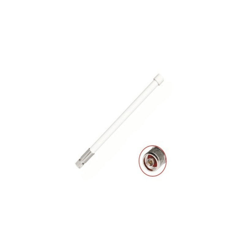 1 Antena Omnidireccional / Doble Banda 2.4 GHz y 5 GHz / Ganancia 7 dB