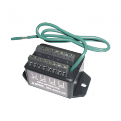 Protector contra descargas en Lectores Wiegand (3 pares, 12-14V)