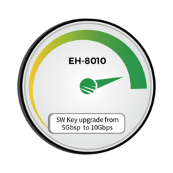 Actualización de velocidad de 5000 Mbps a 10000 Mbps para equipo EH-80
