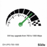 Actualización de velocidad de 700 mbps a 1000 mbps para equipo EtherHa