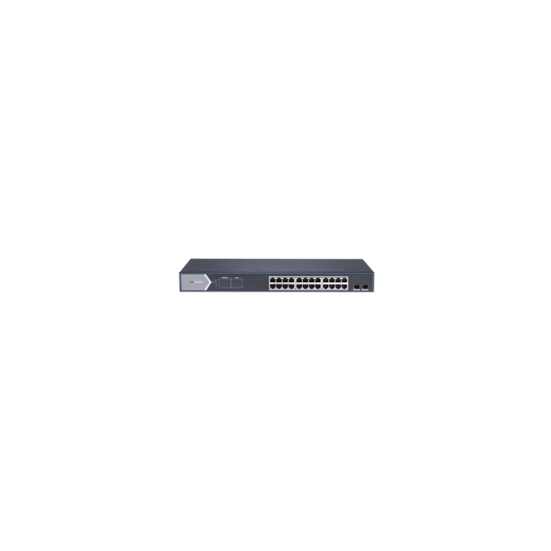 Switch Gigabit PoE / Administrable / 24 Puertos 1000 Mbps PoE / 2 Puer