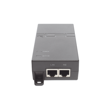 Inyector PoE estándar 802.3at Gigabit (53 V - 0.6 A - 30w)