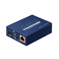 Convertidor de Medios PoE, 1 Puerto RJ45 Gigabit con Salida PoE 802.3a