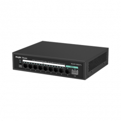 Switch PoE hasta 120W, no administrable, con 10 puertos 10/100/1000 Mb