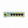 (hEX PoE LITE) RouterBoard, 5 Puertos Fast Ethernet, 4 con PoE Pasivo,