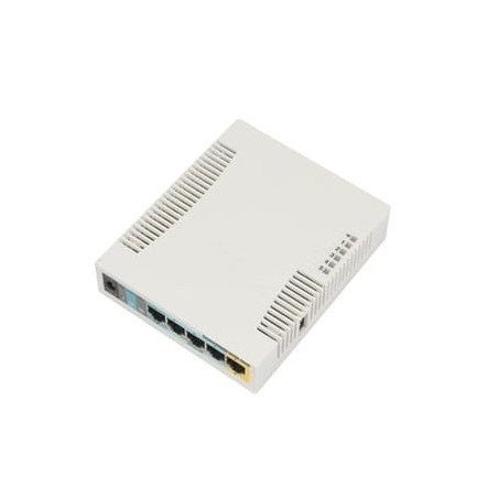 RouterBoard, 5 Puertos Fast, 1 Puerto USB, WiFi 2.4 GHz 802.11 b/g/n,