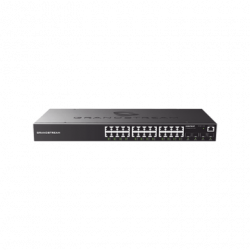 Switch Gigabit PoE Administrable / 24 puertos 10/100/1000 Mbps  4 Puer