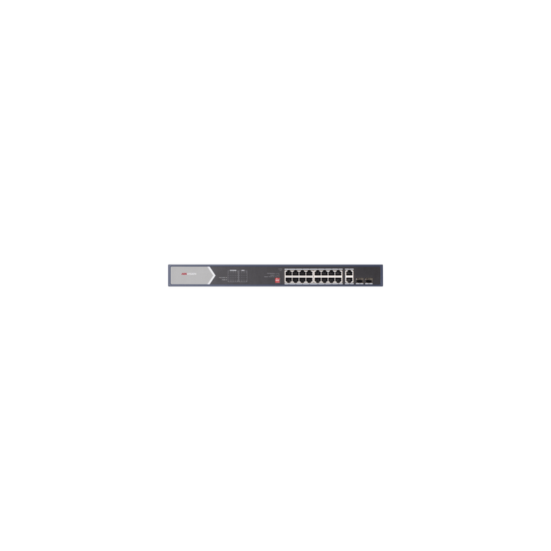 Switch Gigabit PoE / No Administrable / 16 Puertos 1000 Mbps PoE (4 Pu