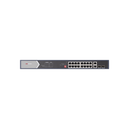 Switch Gigabit PoE / No Administrable / 16 Puertos 1000 Mbps PoE (4 Pu