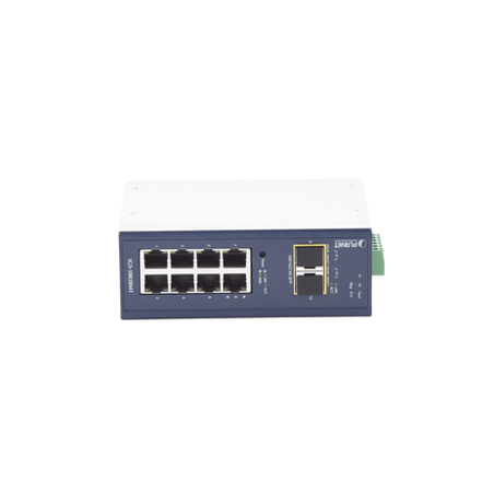 Switch Industrial Administrable Capa 2, 8 Puertos 10/100/1000T, 2 Puer