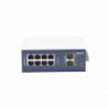 Switch Industrial Administrable Capa 2, 8 Puertos 10/100/1000T, 2 Puer