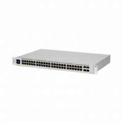 UniFi Switch USW-48-POE, Capa 2 de 48 puertos (32 puertos PoE 802.3af/