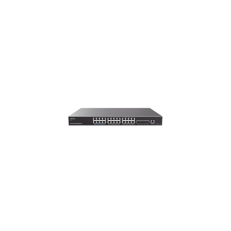 Switch Capa 3 PoE Administrable / 24 puertos 10/100/1000 Mbps  4 Puert