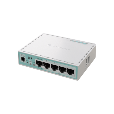 (Hex Version 2024) Router con 5 Puertos Gigabit Ethernet, 1 Puerto USB