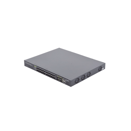 Switch Administrable Capa 3, 24 Puertos 10G SFP, 4 Puertos de 40G/100G